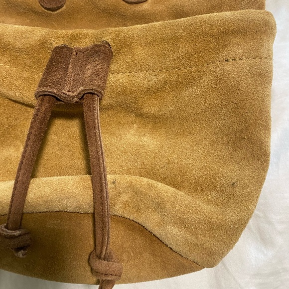 Free People Tan Suede Crossbody Bag - Picture 2 of 6